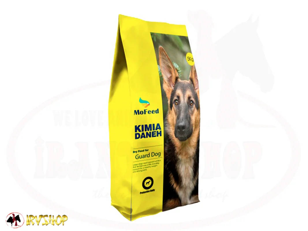 غذای خشک سگ بالغ نژاد بزرگ مفید مدل GUARD DOG - وزن 4 کیلوگرم